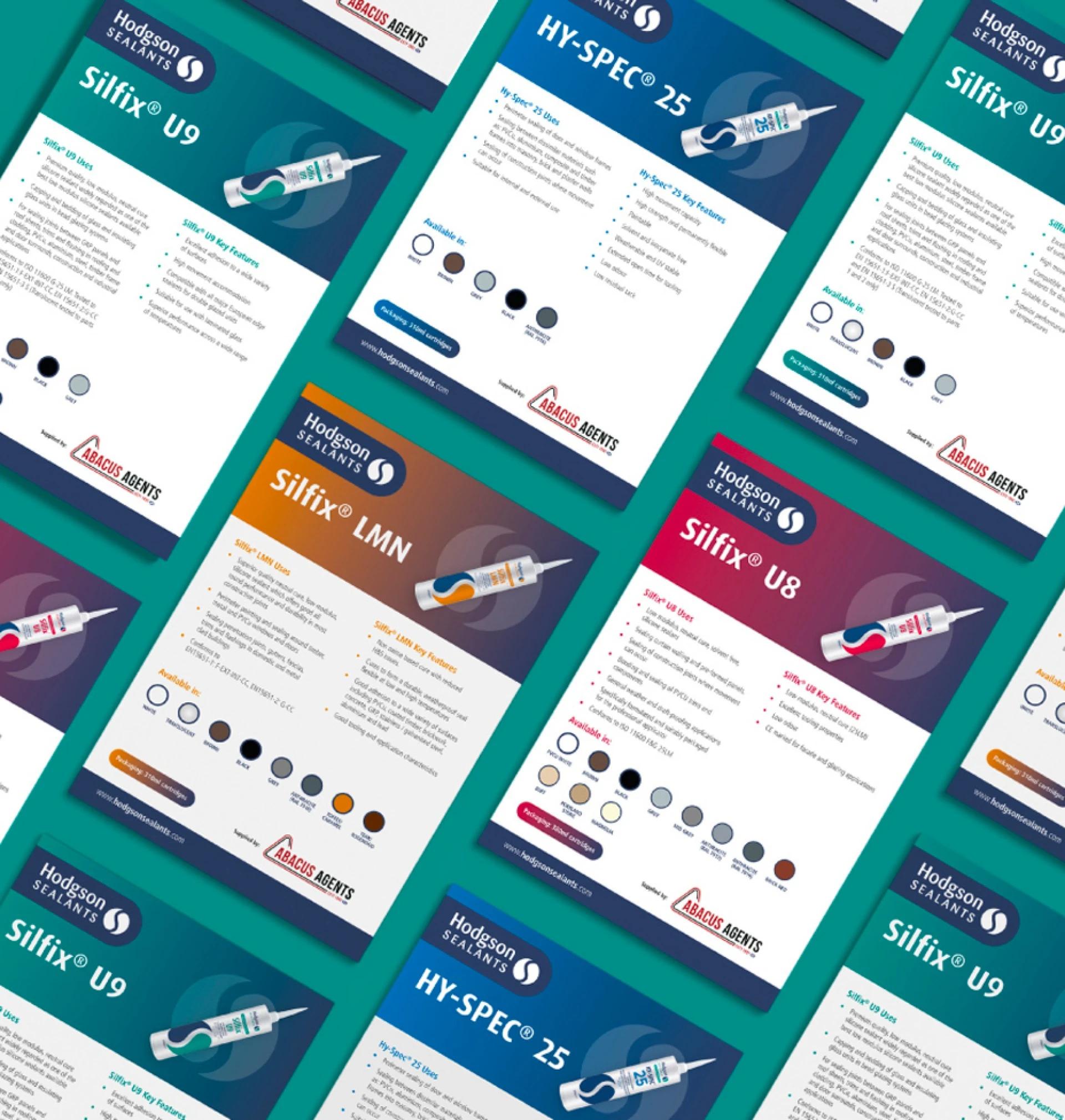 Product information sheets